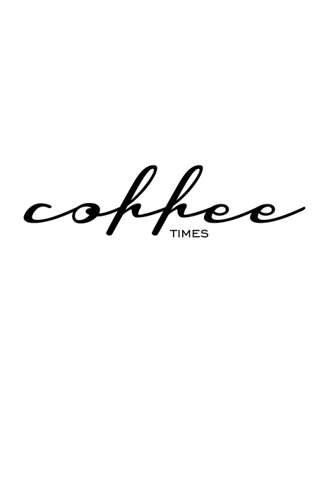 Een delicate inscriptie over koffie