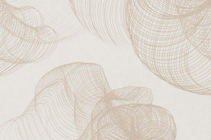 Golvende structuren in beige kleuren