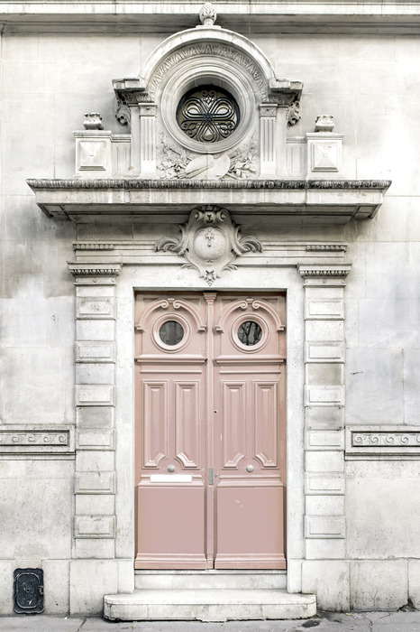 Klassieke entree van een huurhuis