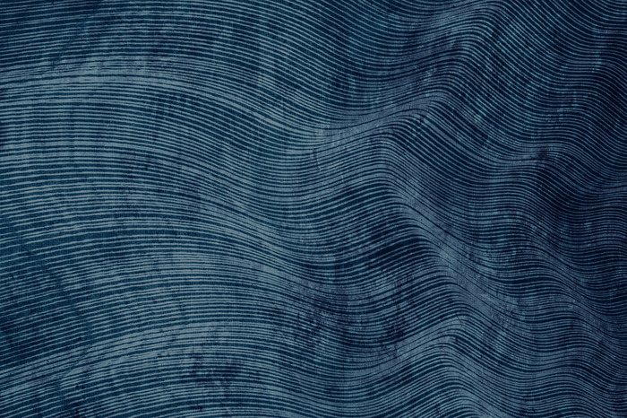 Gestructureerd marineblauw motief met lijnen