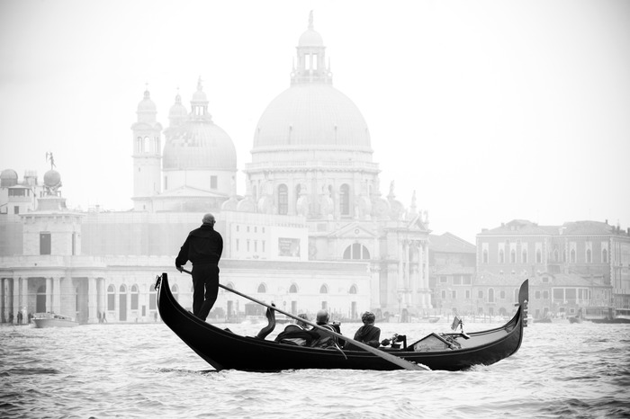 Romantische gondelvaart