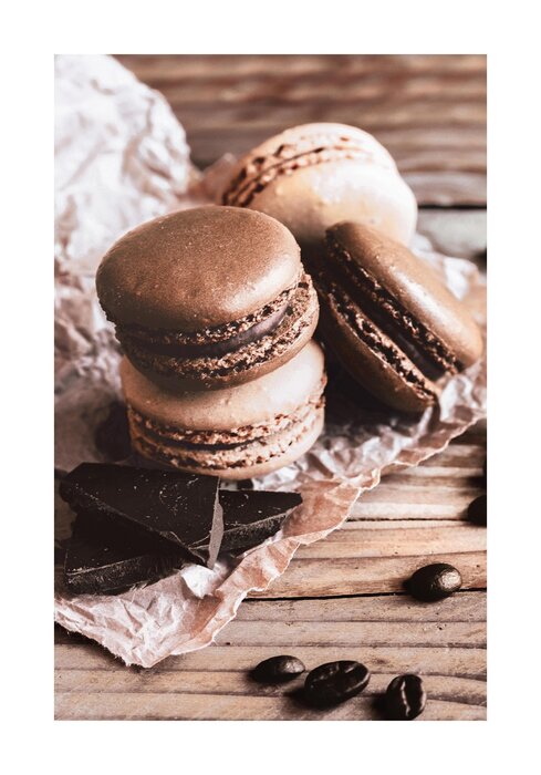 Sweets on a wooden table