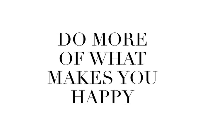 Quote about doing what brings joy